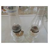 Pair of Oil Lamps