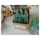 Selection of Vintage Soda Bottles