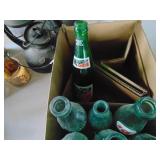 Selection of Vintage Soda Bottles