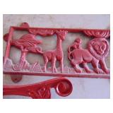 Cast Bench Ends - Centerpiece