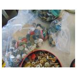 Large Selection of Buttons