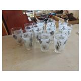 Selection of Frosted Glasses