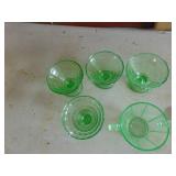 Selection of Green - Uranium Glasses ?