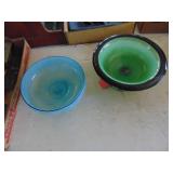 Pair of Stemmed Candy Dishes