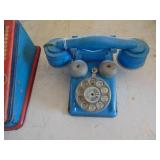 Adding Machine and Toy Telephone - Metal