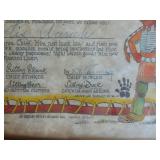 Honorary Chief Certificate