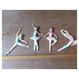Ballerina Figures - - - for wall