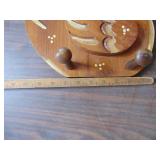 Wooden Chicken Themed Decor