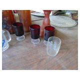 Selection of Decor - 2 oil lamp bases - one  electrified and broken