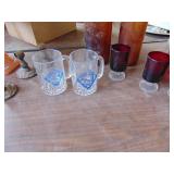 Selection of Decor - 2 oil lamp bases - one  electrified and broken