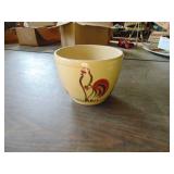 Chicken Themed - Grease/Cookie Jar - - see pictures for damage on lid