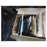 Tub and Box Full of Picture Frames