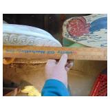 Large - Heavy Plaster Sink with Gold Colored Faucet