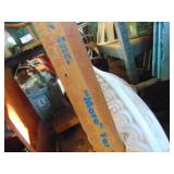 Large - Heavy Plaster Sink with Gold Colored Faucet