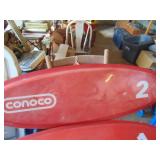 Pair of Conoco Plastic Pump Signs