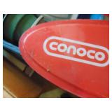 Pair of Conoco Plastic Pump Signs