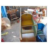 Wooden MIckey Mouse Rocker