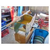 Wooden MIckey Mouse Rocker