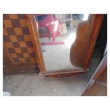 Eagle Framed Mirror - Plastic Frame