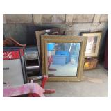 Framed Mirror 24 x 30 or so