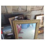 Framed Mirror 24 x 30 or so