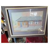 Oil on Canvas - Signed Norton - Cafe