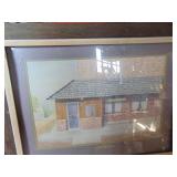 Oil on Canvas - Signed Norton - Cafe