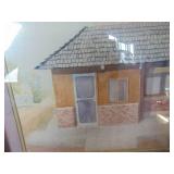 Oil on Canvas - Signed Norton - Cafe