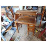 Small Roll Top Desk - Needs TLC