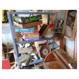 All Contents of Metal Shelf