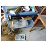 All Contents of Metal Shelf