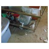 Contents of Metal Shelf