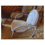 Pair of Childrens Metal chairs