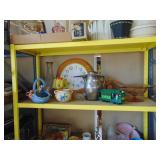 Contents of Shelf - Clock