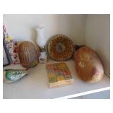 Contents of Shelf - Planters