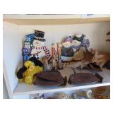 Contents of Shelf - Snowman