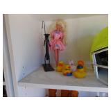 Contents of Shelf - Softball Helmet