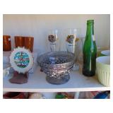 Contents of Shelf - Green Bottle