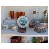 Contents of Shelf - Green Bottle