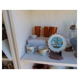 Contents of Shelf - Green Bottle