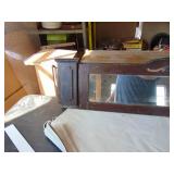 Vintage Mirror - 30 x 10 or so - - - Repurpose