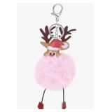 christmas elk keychain