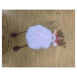 christmas elk keychain