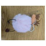 christmas elk keychain