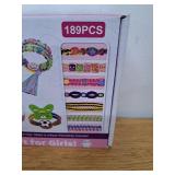 Braiding Friendship Braclet 189 PCS Ideal Gift for Girls Make 30 Bracelets