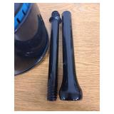 MR.Siga Heavy Duty Toilet Plunger with Holder Combo for Bathroom Cleaning, Black