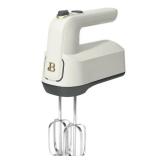 Beautiful 6-Speed Electric Hand Mixer, White Icing by Drew Barrymore WORKS