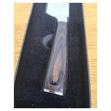 TONGMARU Chef Knife, 8 inch Professional High Carbon Razor Super Sharp German Stainless Steel - Retail: $68