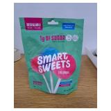 SmartSweets Lollipops, Watermelon & Blue Raspberry Candy - 3oz (BEST BEFORE 9/2/2027)