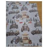 Christmas Truck Wrapping Paper - 4 Jumbo Sheets, 28 * 40 Inches